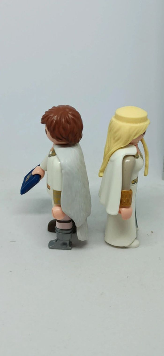 Harold et astrid avec coussin d'alliances playmobil - photo numéro 3