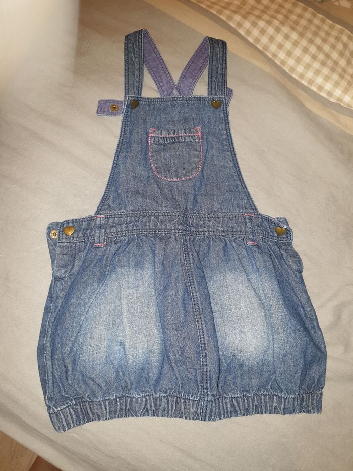 Robe jean bouffante