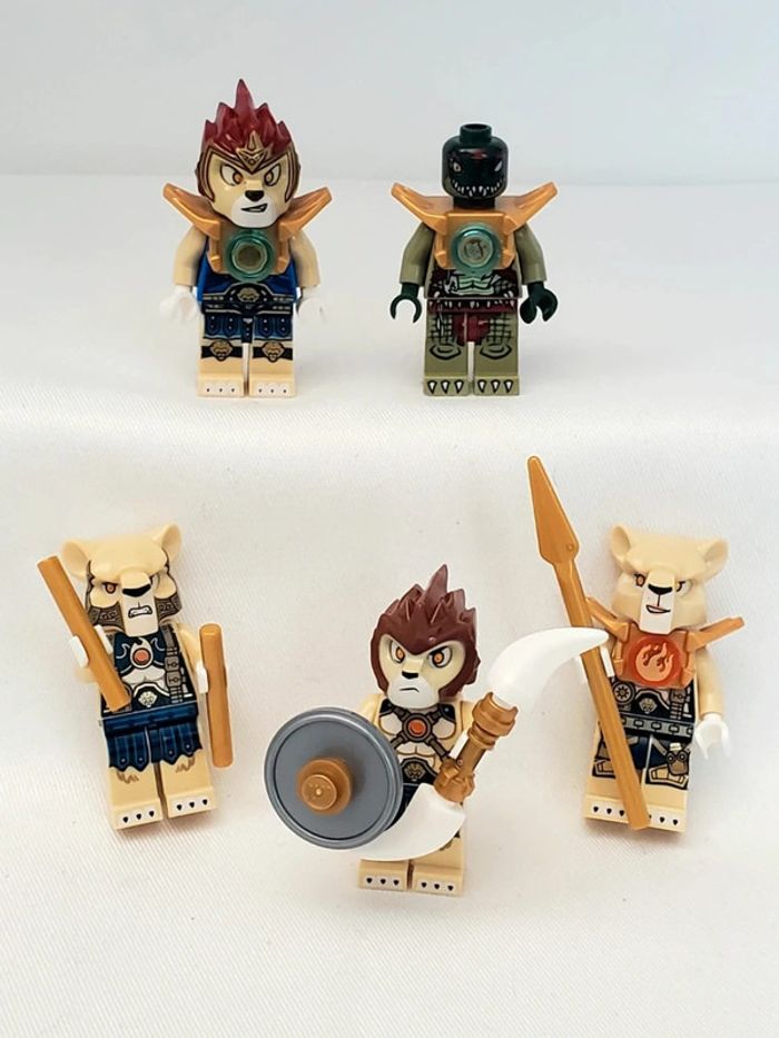 Lot de 5 figurines Lego - Legends of Chima