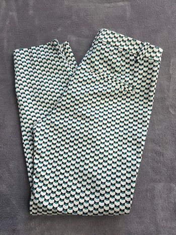 Pantalon 7/8 imprimé géométrique – H&M – 38