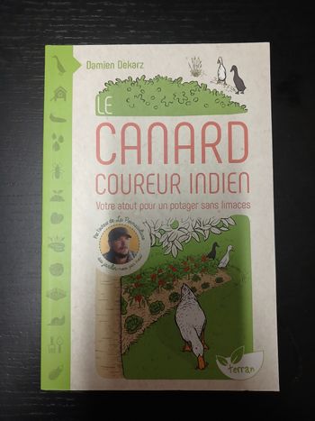 Livre Le canard coureur indien Damien Dekarz