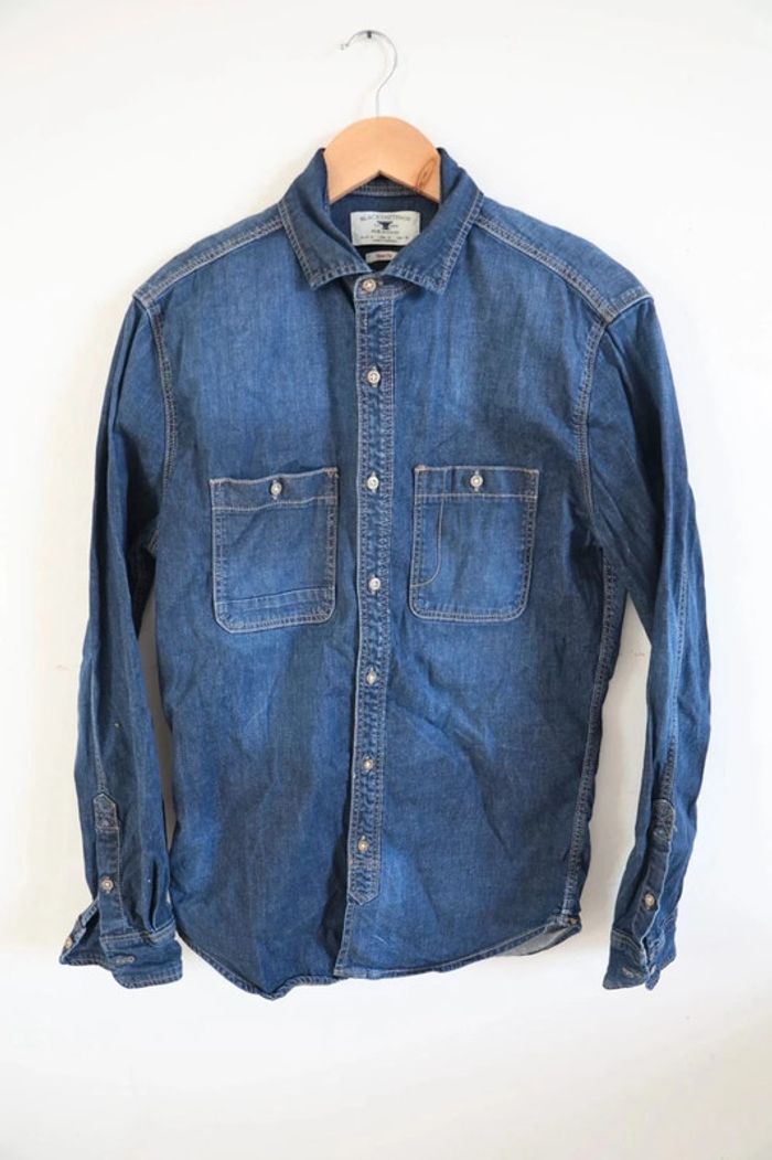 C40 chemise jeans marine Mango M