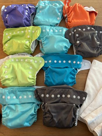 Lot couches lavables P’tit dessous