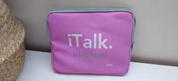 Pochette pour tablette rose