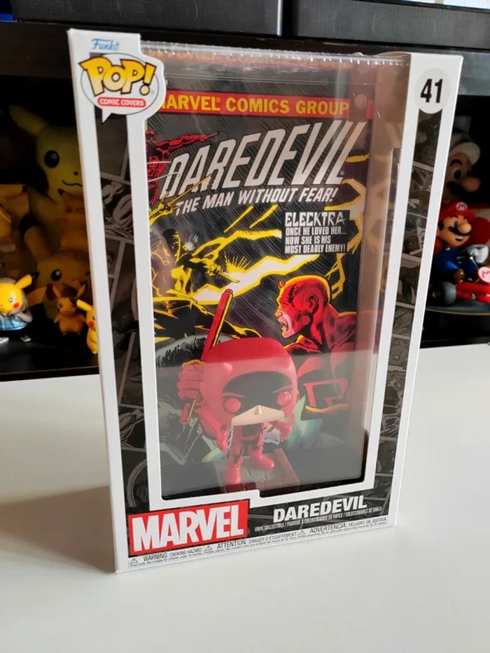 Figurine POP Daredevil + Comics n°41 / Marvel, Comic Covers