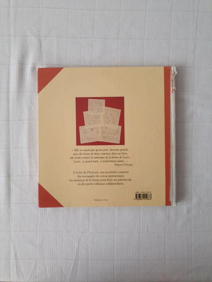 Les chiffons de Lucie - Livre histoire + tissu Patchwork Loisir créatif - photo numéro 3