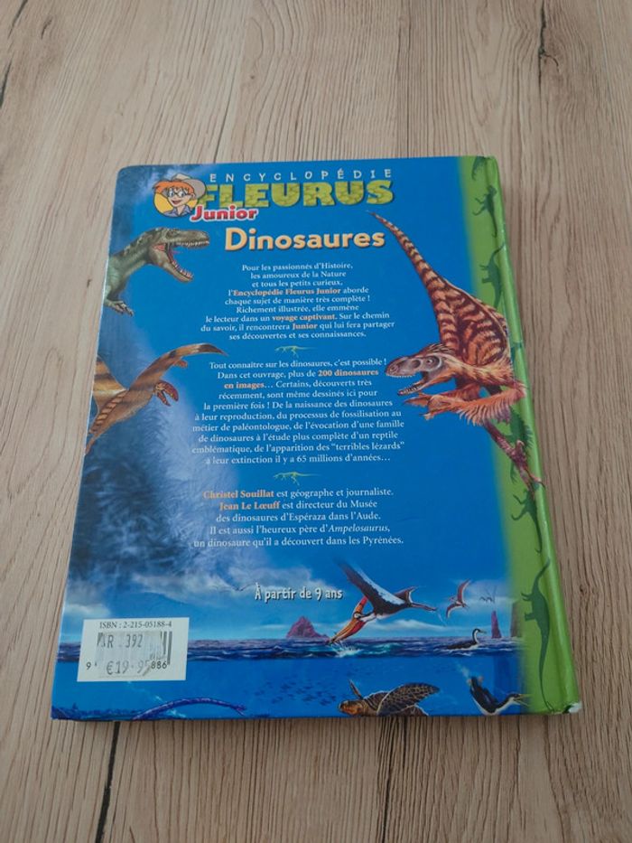 Encyclopédie Fleurus junior Dinosaures - photo numéro 2