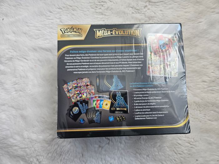 ETB coffret pokémon méga évolution  neuf sous blister - photo numéro 2