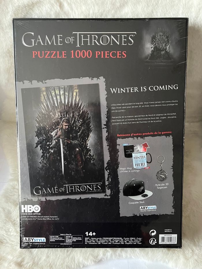 Puzzle Game of Thrones 1000 pièces, sous blister - photo numéro 3