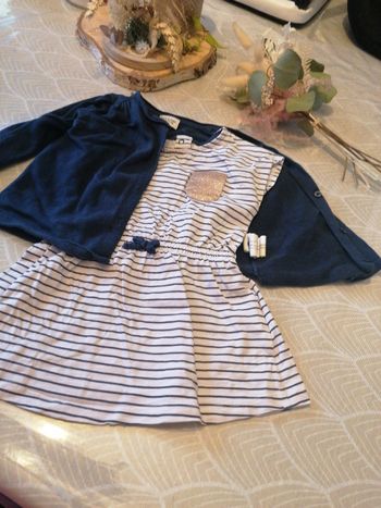 Ensemble robe + gilet