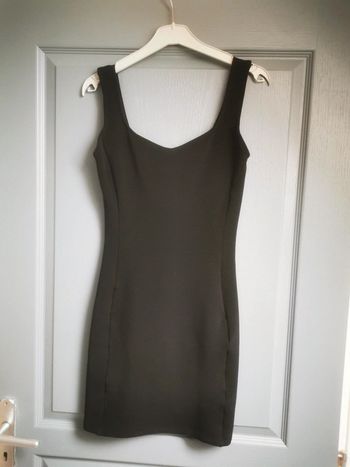 Robe noire Bershka