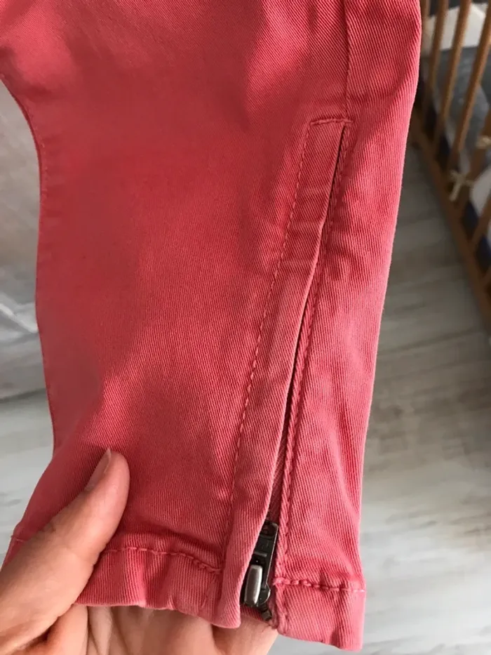 Pantalon Esprit Corail avez zip aux pieds - photo numéro 4