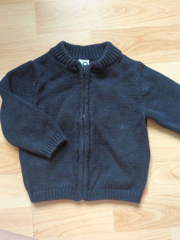 Gilet zippé