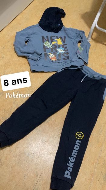 Ensemble jogging + pull 8 ans