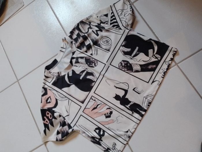 T-shirt femme croq top motif Catwoman - photo numéro 7