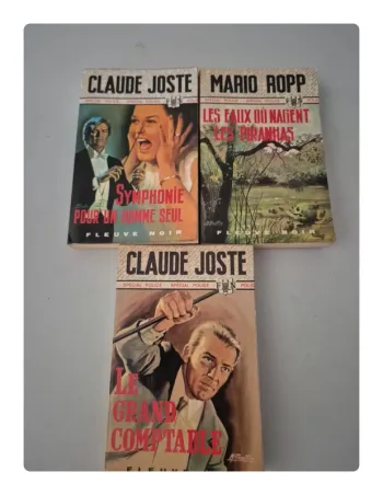 3 livres fleuve noir pour 1 euro seulement
