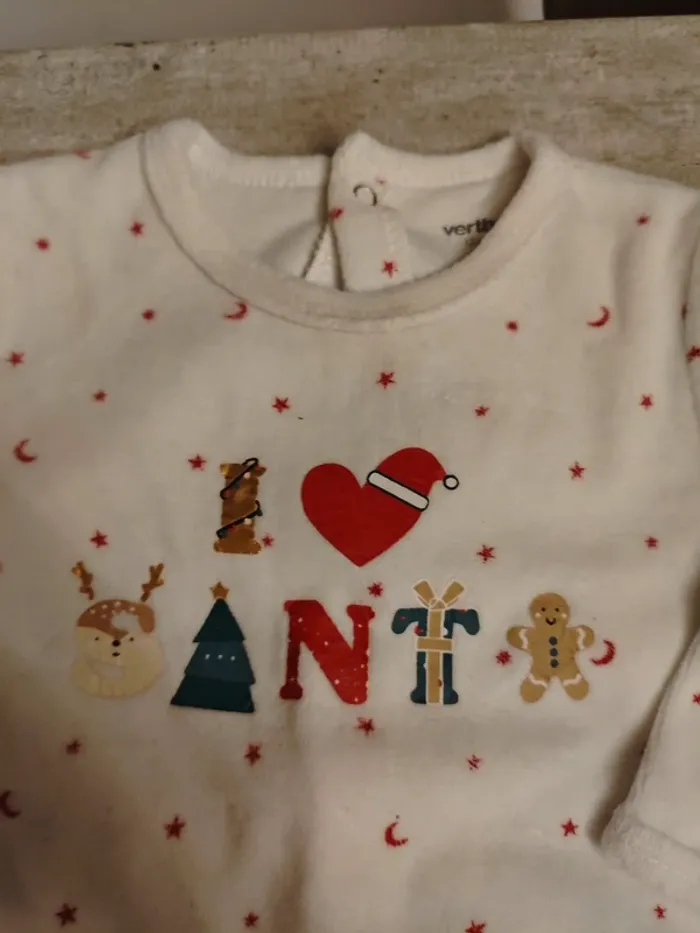 Pyjama vert baudet 12 mois - photo numéro 2