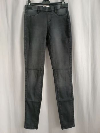 Jeans jegging gris