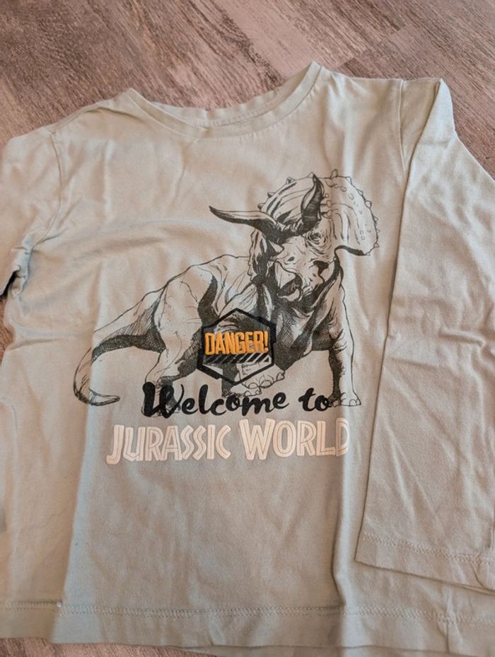Lot t-shirts 5-6 ans Jurassic world - photo numéro 2