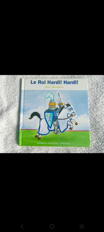Livre Le roi Hardi de la collection Les Rois Les Reines