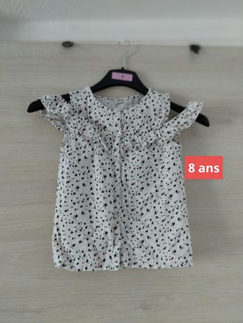 Blouse taille 8 ans