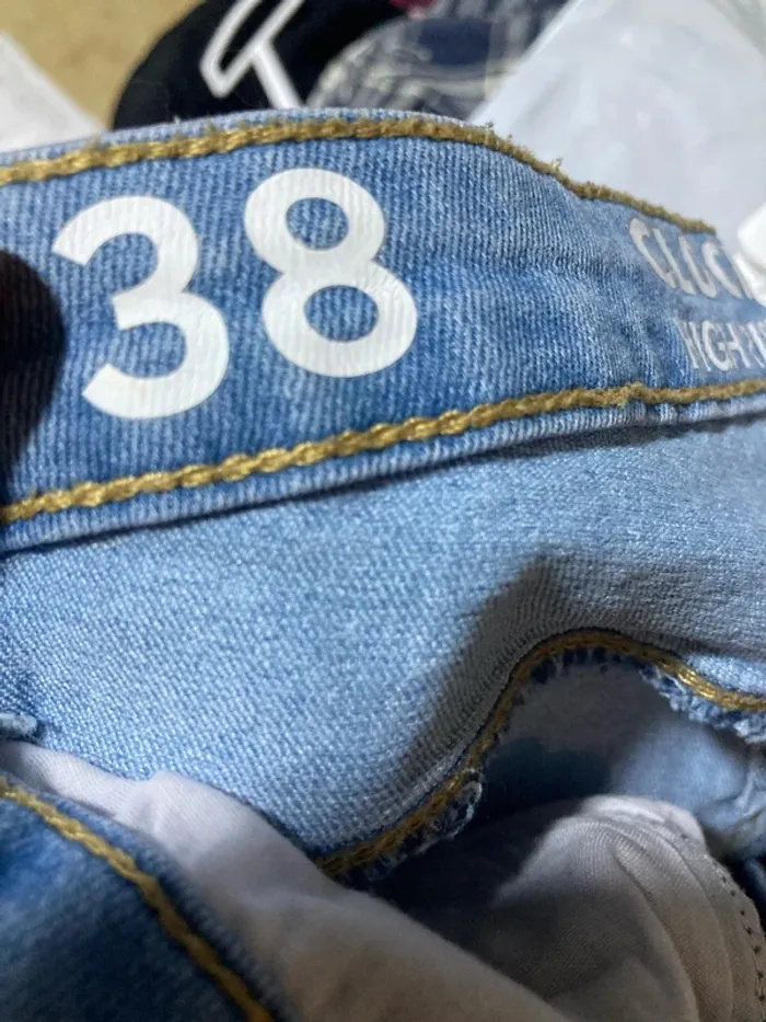 Jean super skinny bleu clair Clockhouse (C&A)Taille 38 - photo numéro 16