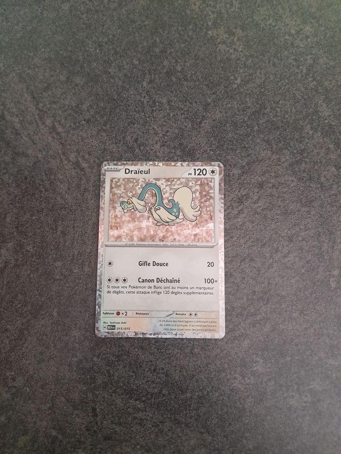 Carte pokemon draieul