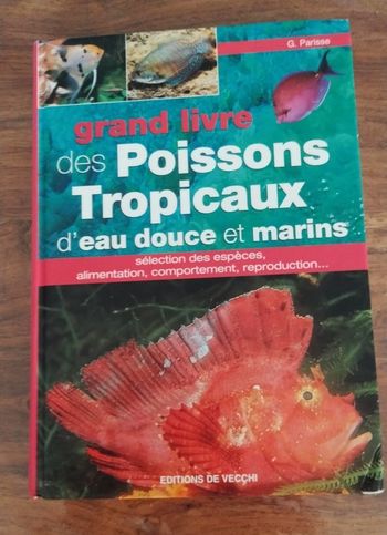 Grand livre des poissons Tropicaux