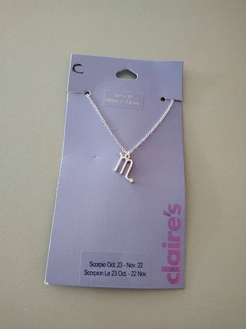 Collier scorpion Claire's Neuf