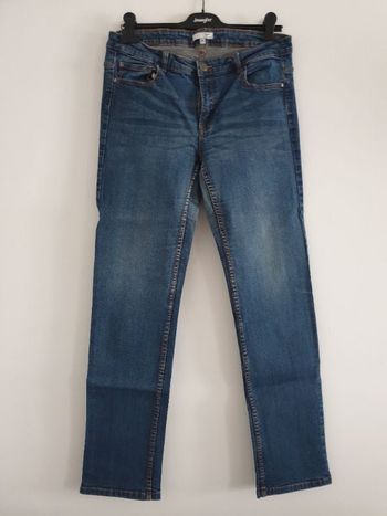 Jean bleu droit la halle 42