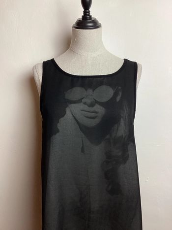 Teeshirt noir avec impression Cop Copine 38