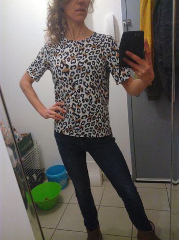 Tee shirt femme 38 type fauve 30