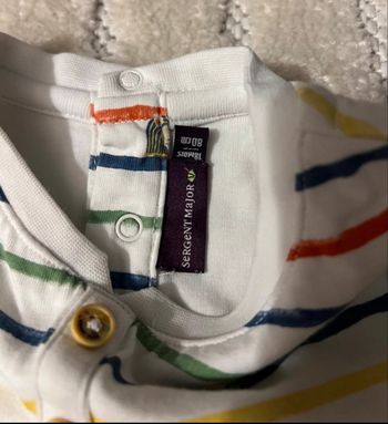 Ensemble : body/t-shirt mc + short T18mois