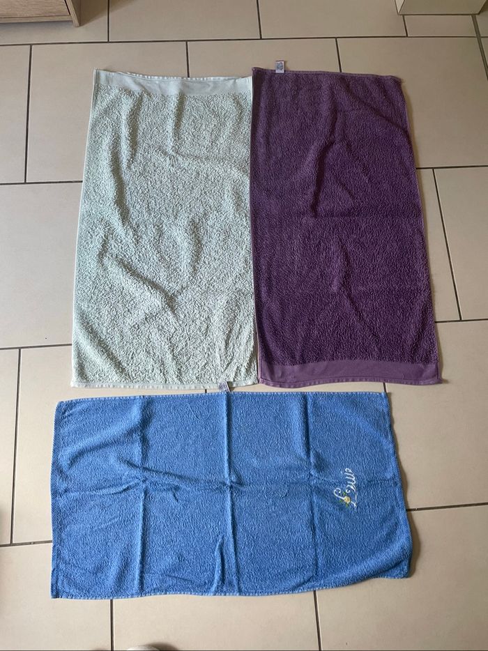 Lot serviette bain - photo numéro 3