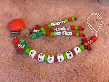 Attache tétine la petite sirène