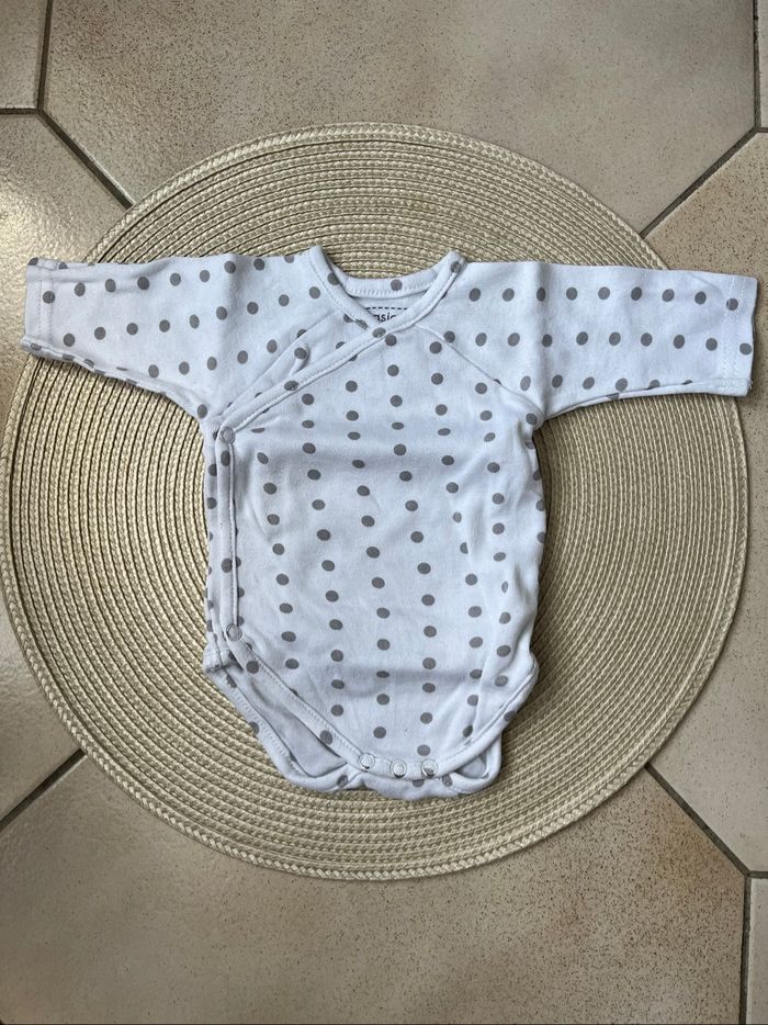 Lot de 5 bodies taille 1 mois - photo numéro 3