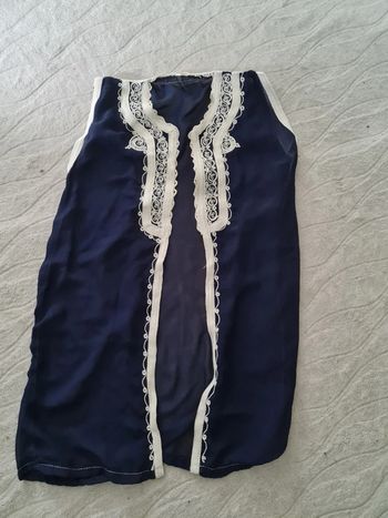 Magnifique gilet veste de fzte voile transparent 5/6 ans