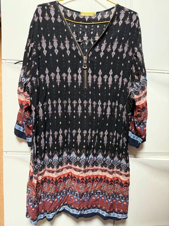 Robe blouse tunique femme world fashion taille xl Amazon