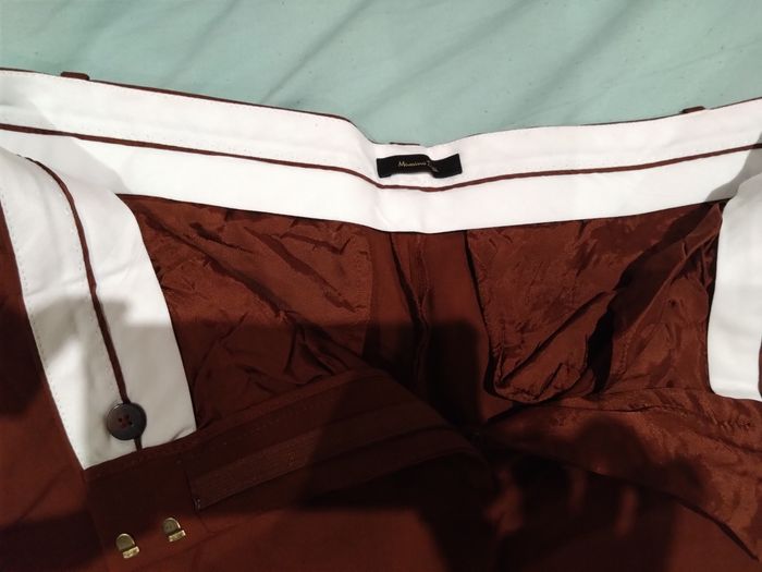 Pantalon rouge brique 44 - photo numéro 2