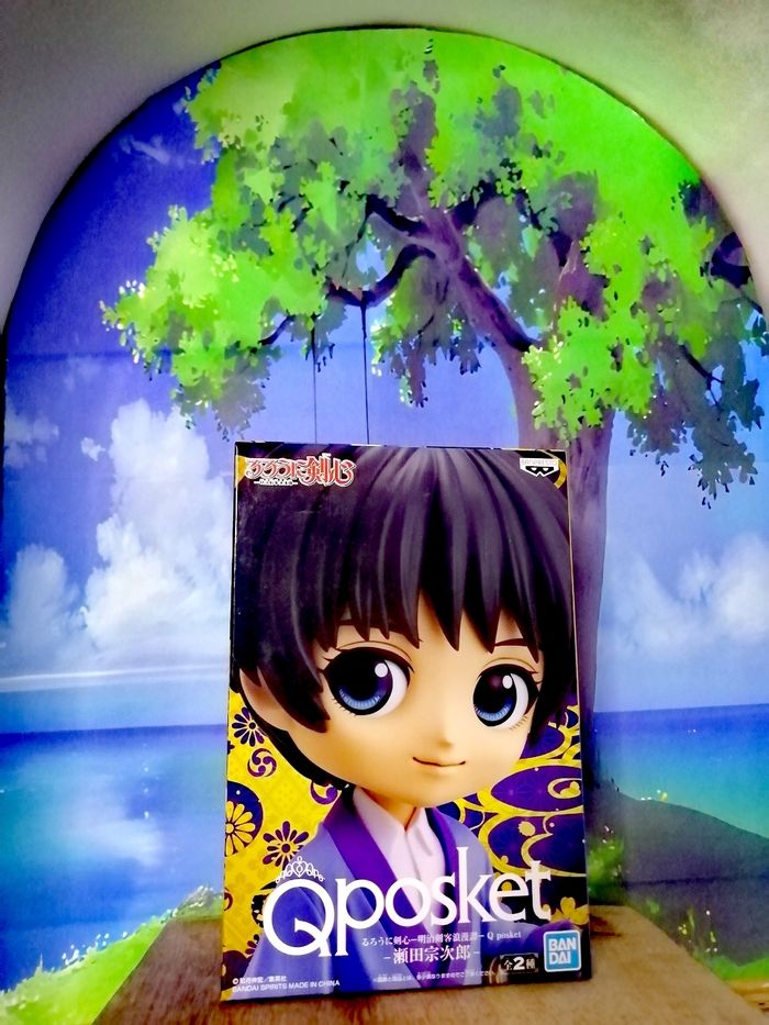 Kenshin le Vagabond - Figurine Sojiro Seta Q Posket Ver. A - banpresto - photo numéro 4