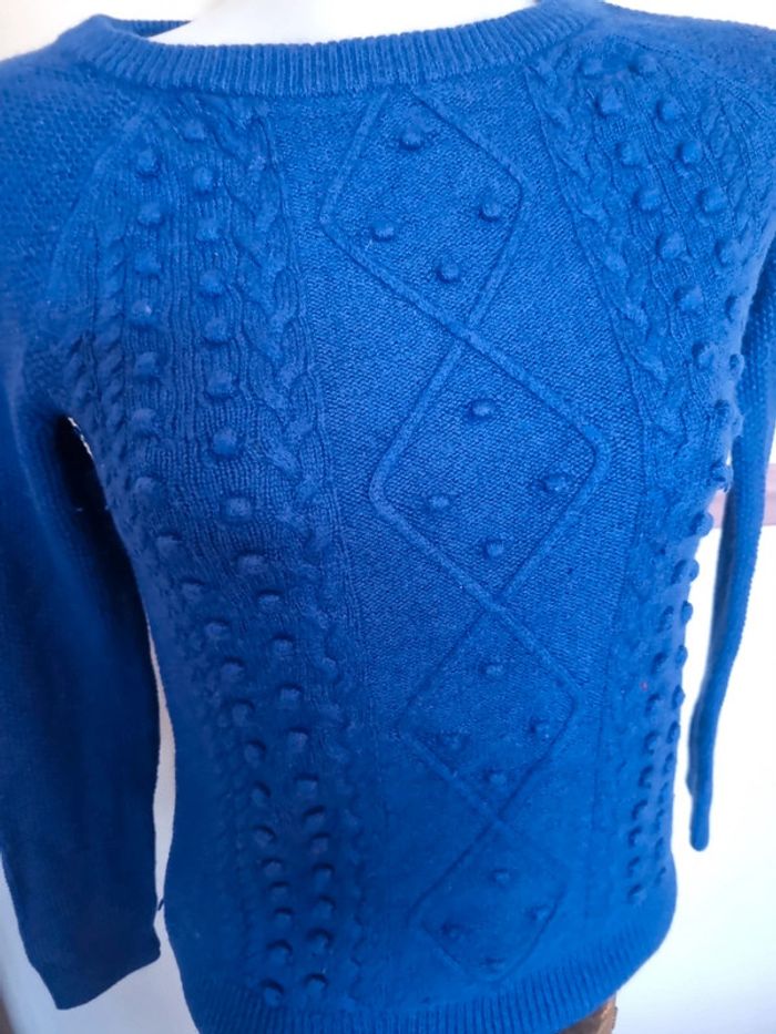 Pull esprit 36 bleu - photo numéro 2