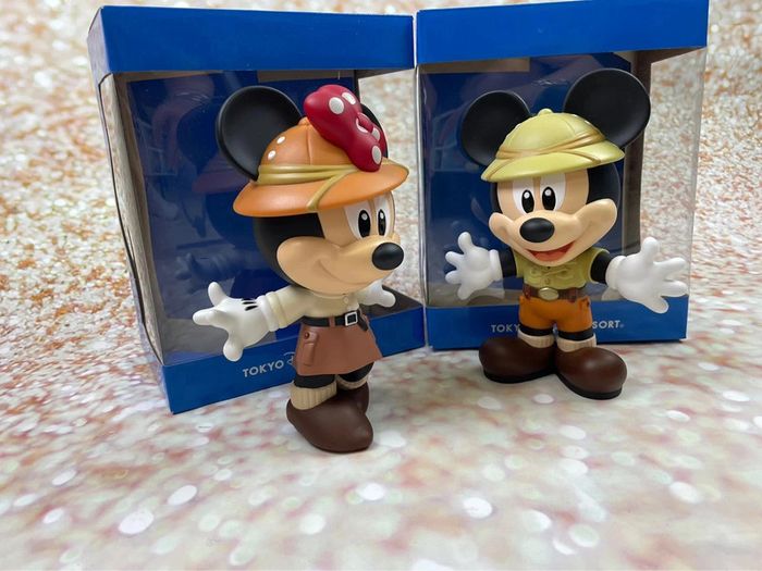 Figurines Tokyo Disneyland Mickey & Minnie Jungle Cruise