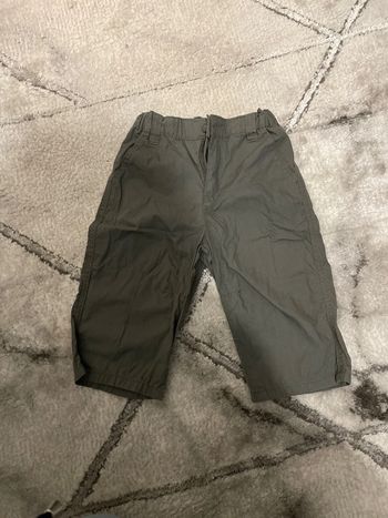 Bermuda garçon gris