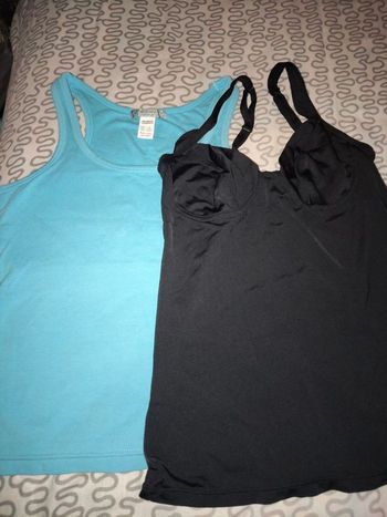 Lot de 3 débardeurs taille 36/38 