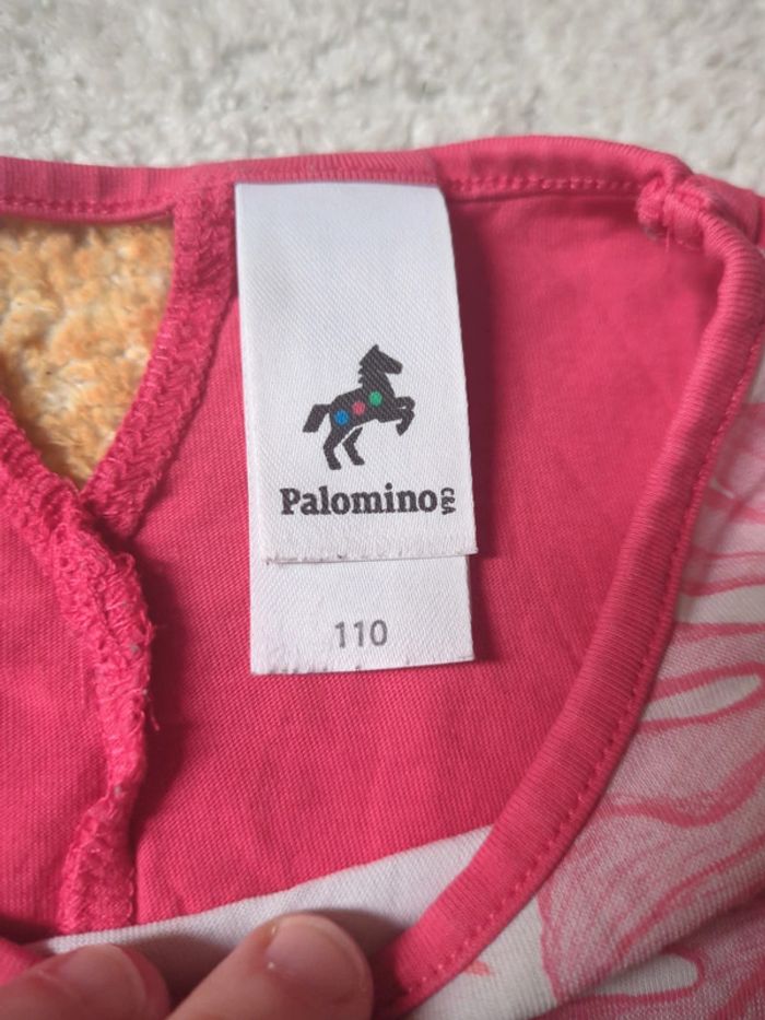 T-shirt panthère rose monstera libellule fille 5 ans - photo numéro 2