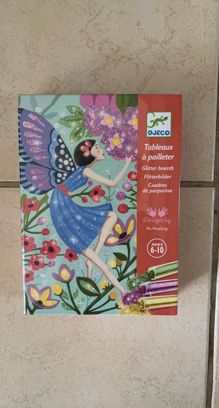 Tableau à pailleter djeco neuf