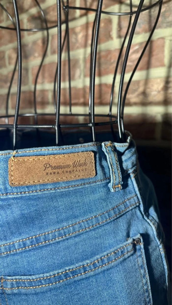 Short en Jeans Zara Trafaluc Premium West Collection Taille S /36 - photo numéro 12