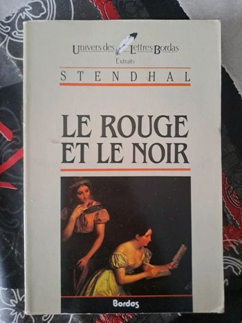 Livre Le Rouge et le Noir, Stendhal