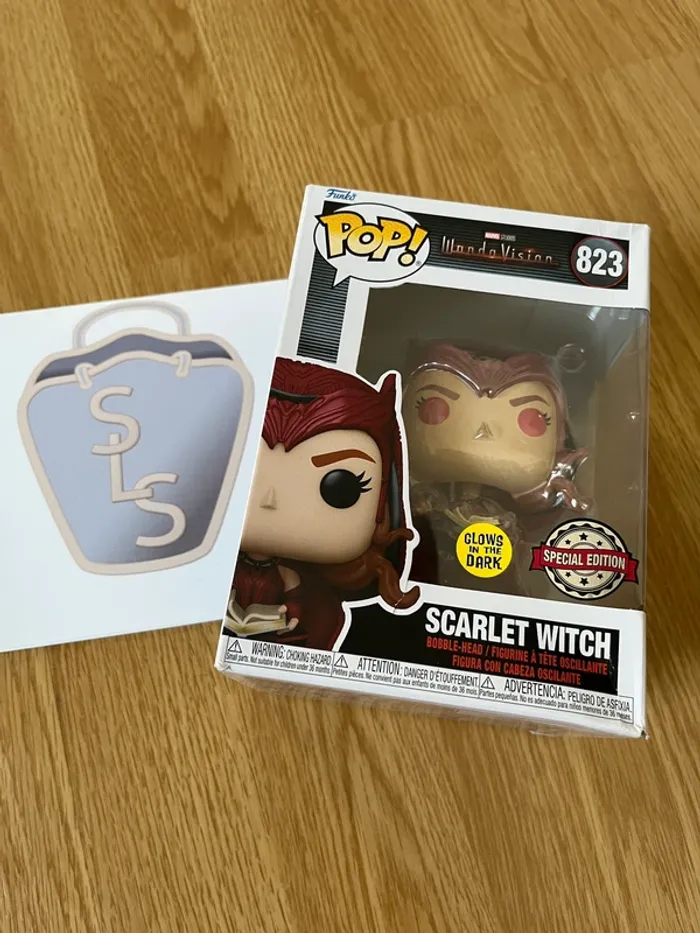 Funko Pop Marvel WandaVision Scarlet Witch Edition Spéciale