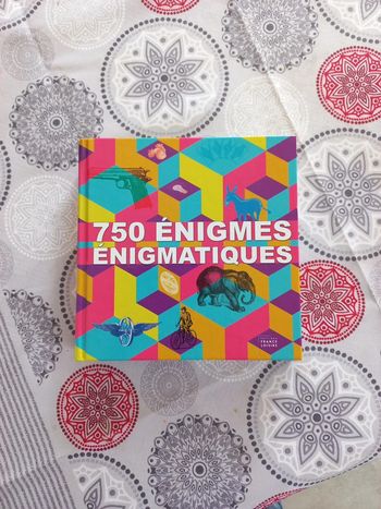 Livre 750 énigmes énigmatiques